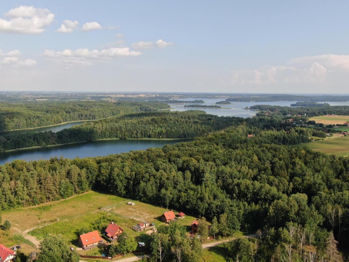 Vila Wypoczynek Na Mazurach U Sebka Łukta Exteriér fotografie