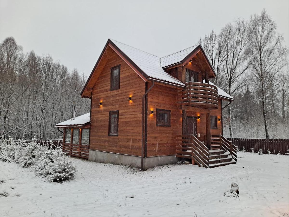 Vila Wypoczynek Na Mazurach U Sebka Łukta Exteriér fotografie
