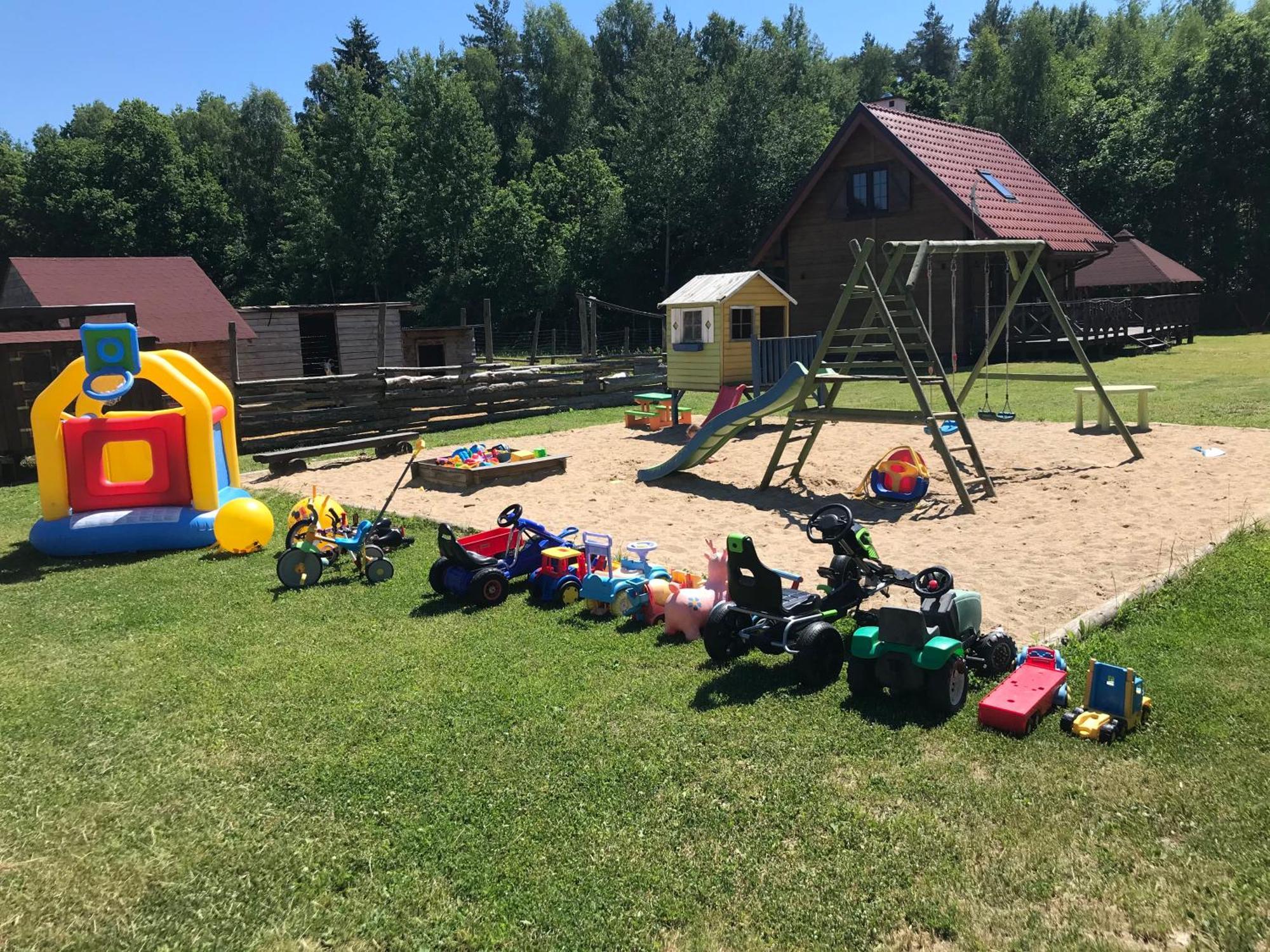 Vila Wypoczynek Na Mazurach U Sebka Łukta Exteriér fotografie