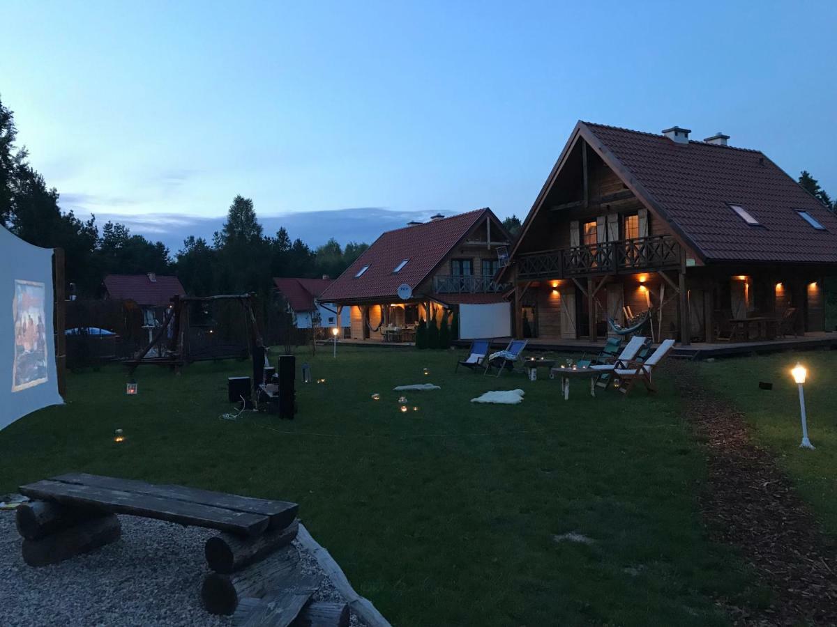 Vila Wypoczynek Na Mazurach U Sebka Łukta Exteriér fotografie